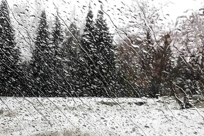 ORAI: Šiandien ir lietus ir sniegas