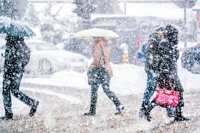ORAI: Šiandien daug kur numatomi krituliai, vyraus nedidelis sniegas
