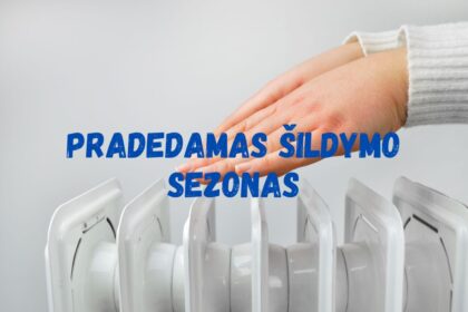 šildymo sezonas