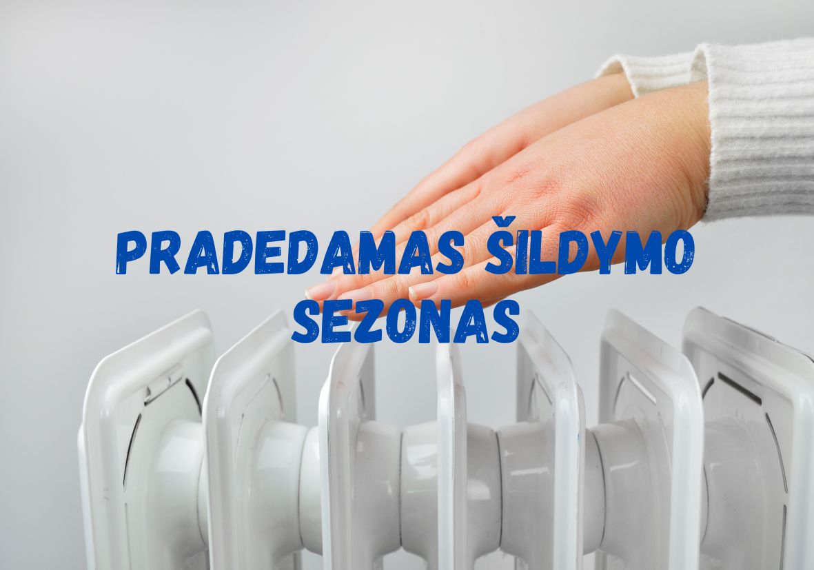 šildymo sezonas