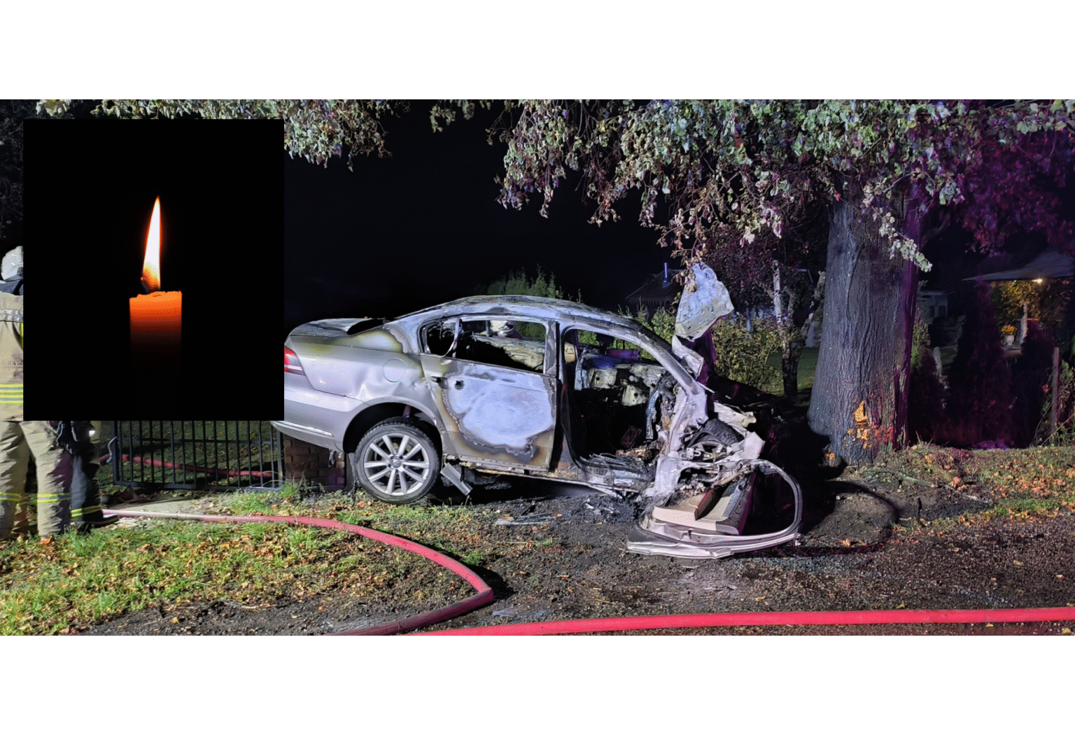 Užsidegus automobiliui – žuvo jaunuolis