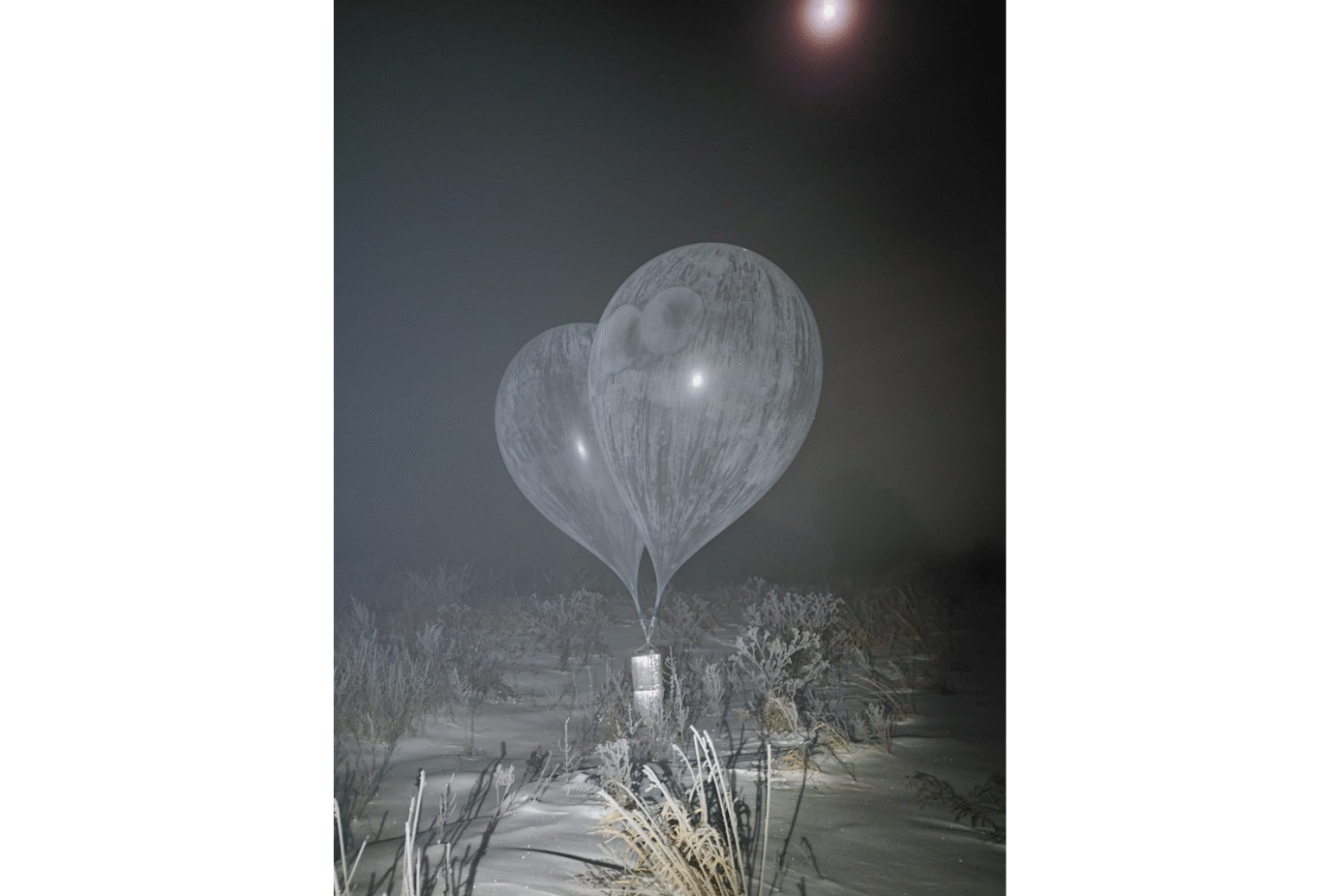 Oro balionais atskraidintas kontrabandinis